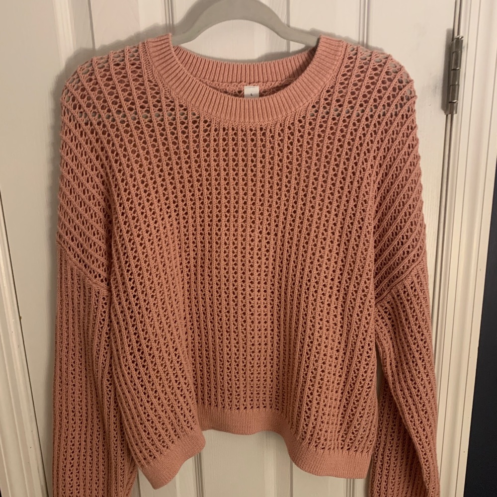 Old Navy open knit sweater